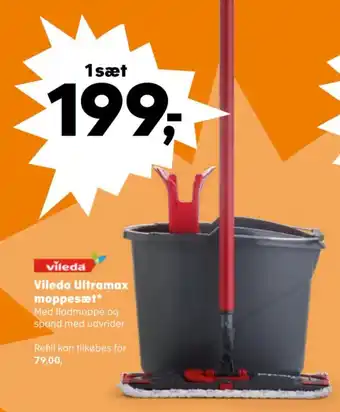 Vileda Ultramax moppesæt