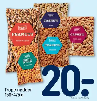 REMA 1000 Trope nødder tilbud