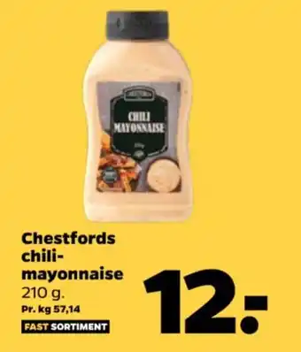 Netto Chestfords chili-mayonnaise tilbud