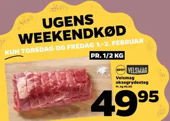 Netto Velsmag oksegrydesteg tilbud