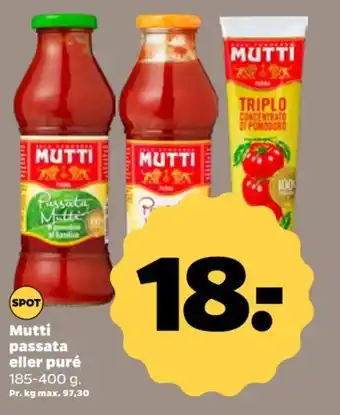 Mutti passata eller puré