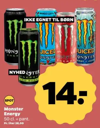 Netto Monster Energy tilbud