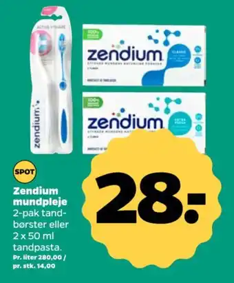 Netto Zendium mundpleje tilbud