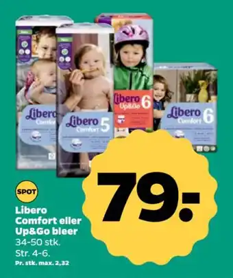 Netto Libero Comfort eller Up&Go bleer tilbud