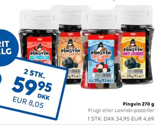 Scandlines Travel Shop Pingvin 270 g tilbud