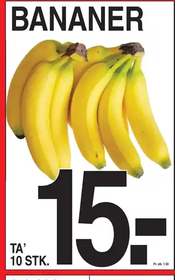 ABC Lavpris BANANER tilbud