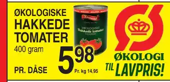 ABC Lavpris HAKKEDE TOMATER tilbud