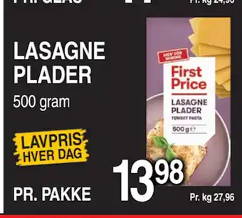 LASAGNE PLADER