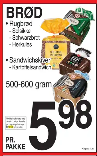ABC Lavpris BRØD tilbud