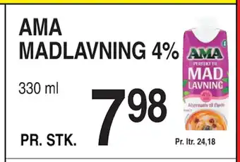 ABC Lavpris AMA MADLAVNING 4% tilbud