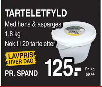 ABC Lavpris TARTELETFYLD tilbud