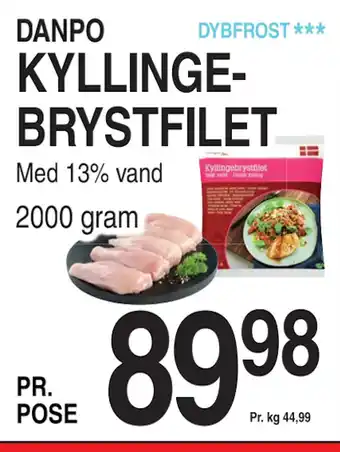 ABC Lavpris KYLLINGEBRYSTFILET tilbud