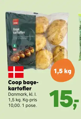 Kvickly Coop bagekartofler tilbud