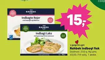 SuperBrugsen Rahbek indbagt fisk tilbud