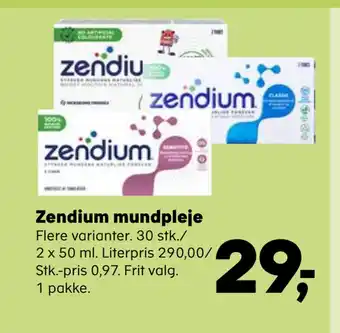 SuperBrugsen Zendium mundpleje tilbud