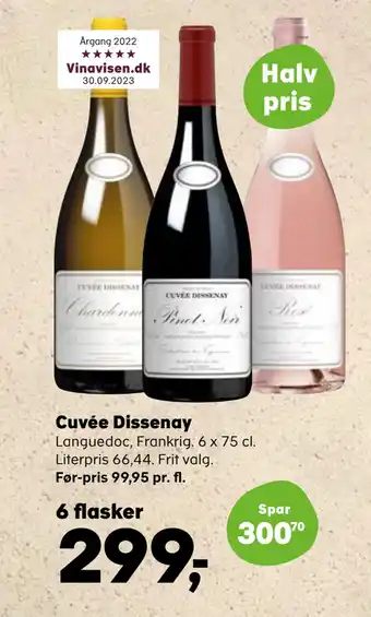 SuperBrugsen Cuvée Dissenay tilbud