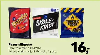 Fazer slikpose