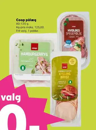 SuperBrugsen Coop pålæg tilbud