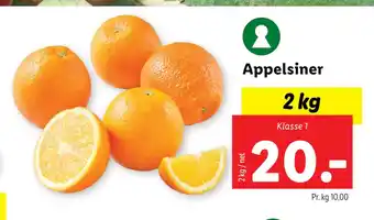 Lidl Appelsiner tilbud