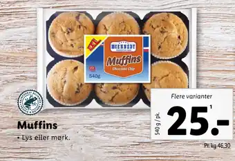 Lidl Muffins tilbud