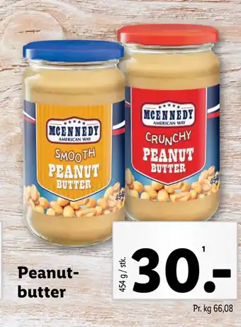 Lidl Peanutbutter tilbud