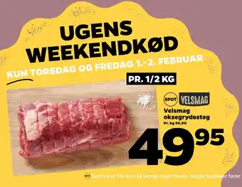 Netto Velsmag oksegrydesteg tilbud