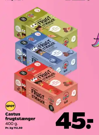 Netto Castus frugtstænger tilbud
