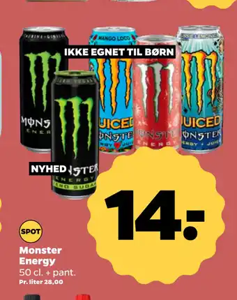 Netto NYHED Monster Energy tilbud
