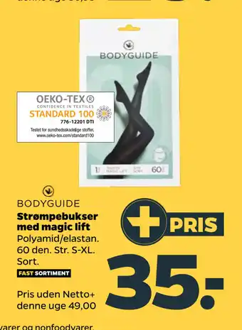 Netto Strømpebukser med magic lift tilbud
