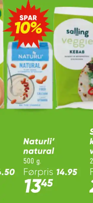 Bilka Naturli’ natural tilbud
