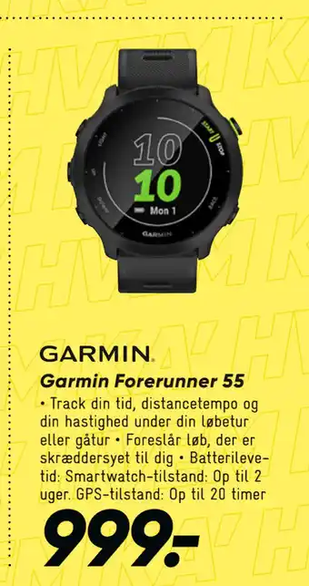 Bilka Garmin Forerunner 55 tilbud