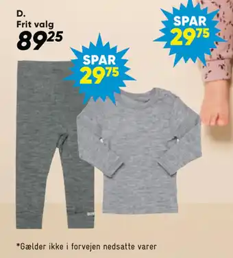 Bilka Bluse eller leggings tilbud