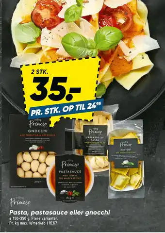 Bilka Pasta, pastasauce eller gnocchi tilbud