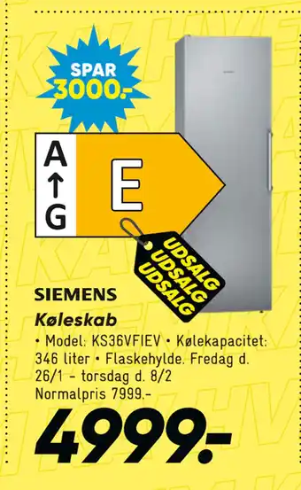 Bilka Køleskab tilbud