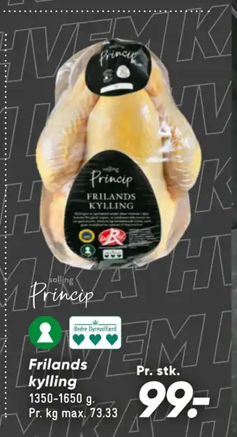 Bilka Frilands kylling tilbud