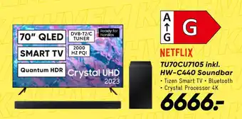 Bilka TU70CU7105 inkl. HW-C440 Soundbar tilbud