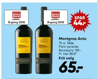 Bilka Montgras Antu tilbud