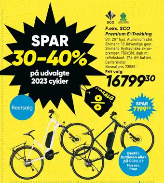Bilka SCO Premium E-Trekking tilbud