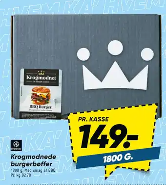 Bilka Krogmodnede burgerbøffer tilbud