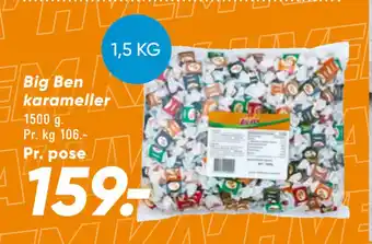 Bilka Big Ben karameller tilbud