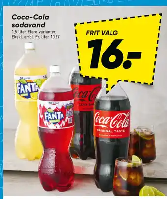 Bilka Coca-Cola sodavand tilbud