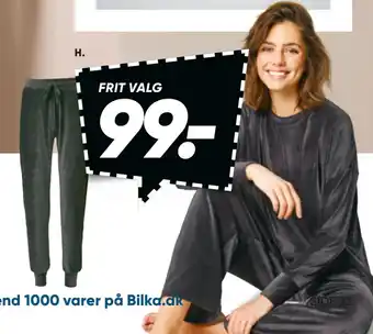 Bilka Homeweartop eller -bukser tilbud