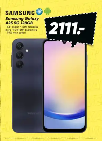 Bilka Samsung Galaxy A25 5G 128GB tilbud