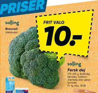 Bilka Broccoli tilbud