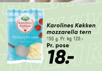 Bilka Karolines Køkken mozzarella tern tilbud