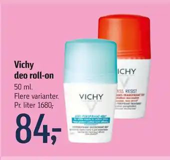 Føtex Vichy deo roll-on tilbud