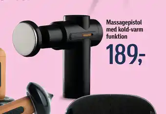Føtex Massagepistol med kold-varm funktion tilbud