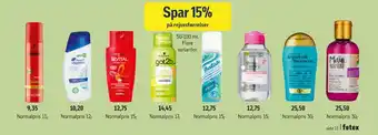 Føtex Spar 15% på rejsestørrelser tilbud