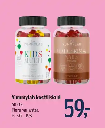 Føtex Yummylab kosttilskud tilbud