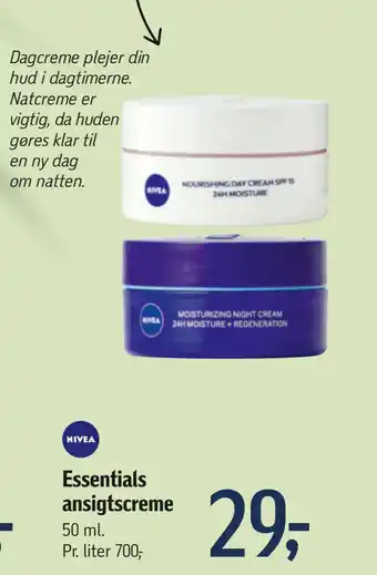 Essentials ansigtscreme